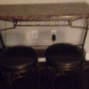 Bar table & bar stools